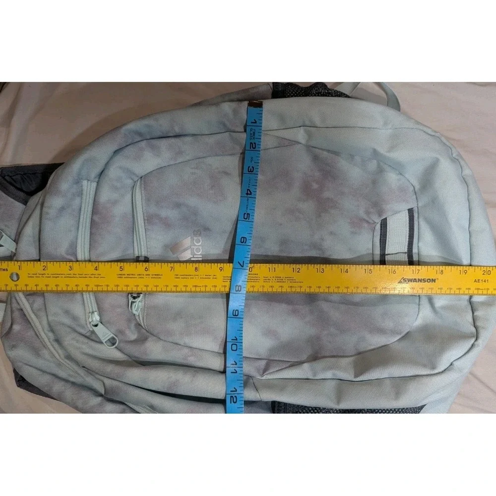 Adidas Backpack large Aqua Marine Sports School‎ College University multi pocket